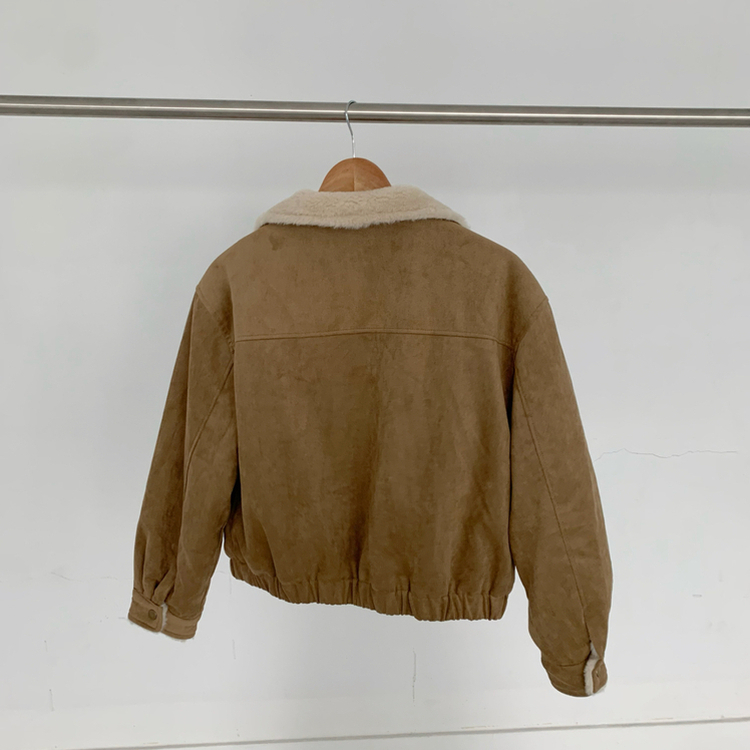 最終値下げ！ nalm. なるむ スウェードムスタンジャケット/brown 最終値下げ！ nalm. なるむ スウェードムスタンジャケット/brown