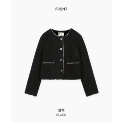 ステッチツイードジャケット