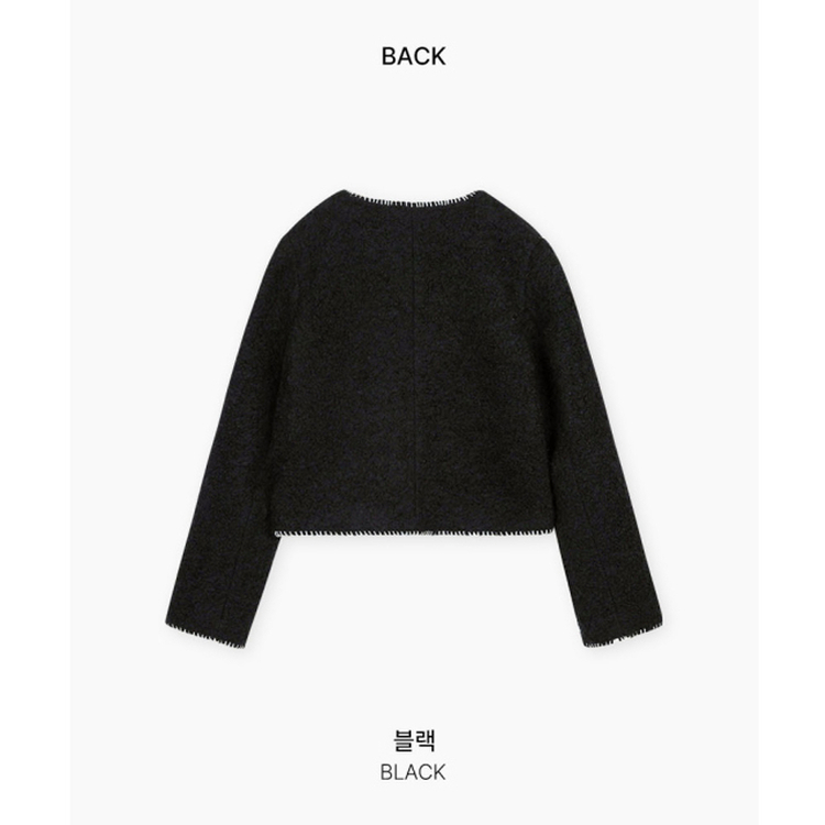 ステッチツイードジャケット