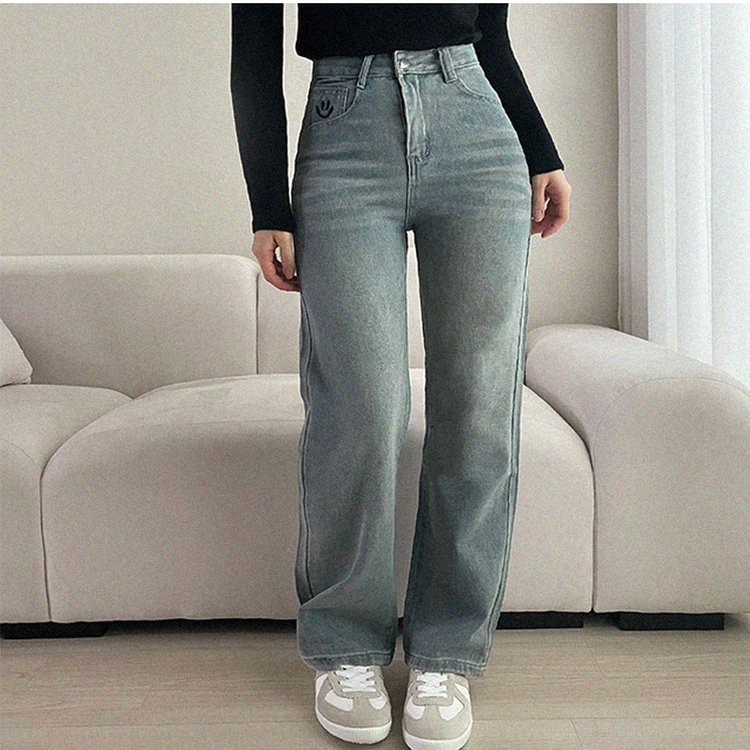 ハンデス Maison MIHARA YASUHIRO - ライトデニム ワイドパンツ - Light