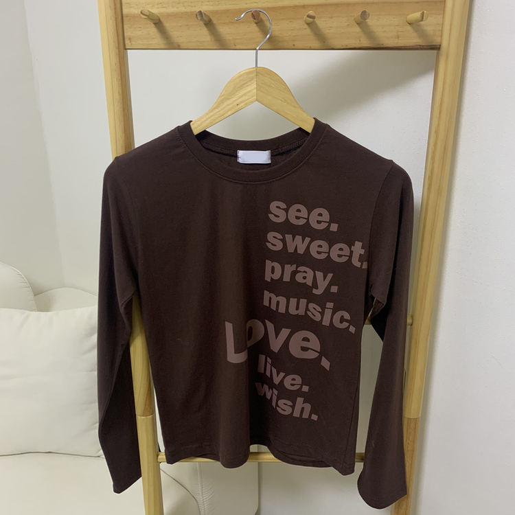 ラブポイント長袖Tシャツ