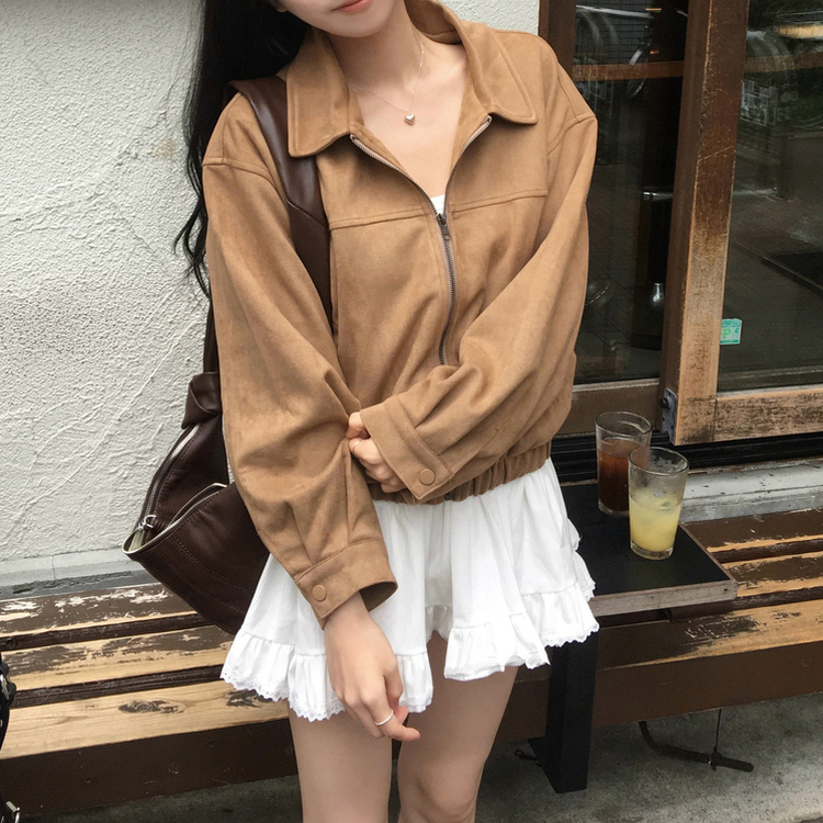 クロワッサンクロスバッグ BROWN