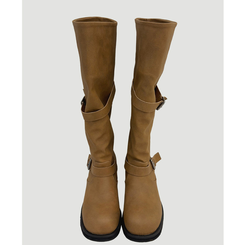 2WAYムードフローバイカーブーツ