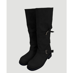 2WAYムードフローバイカーブーツ