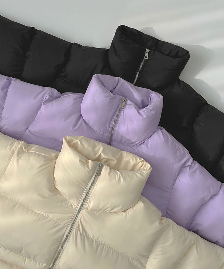 하이넥 빅포켓 고퀄리티 루즈 커플 도톰 패딩