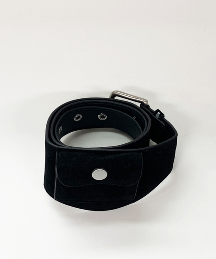 ミニスエードベルトバッグ