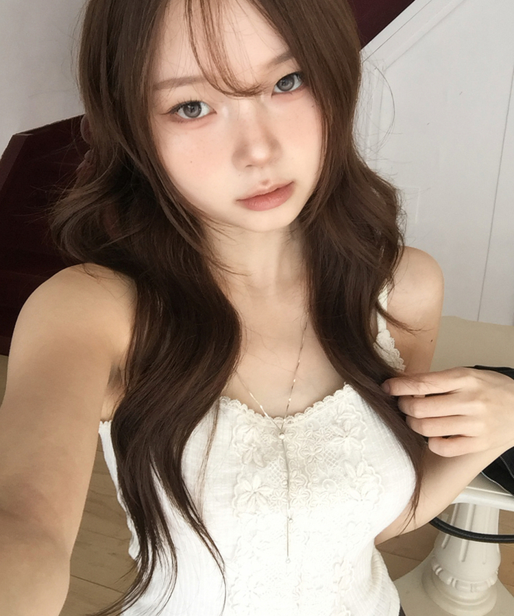 レースケミスリーブレス CREAM