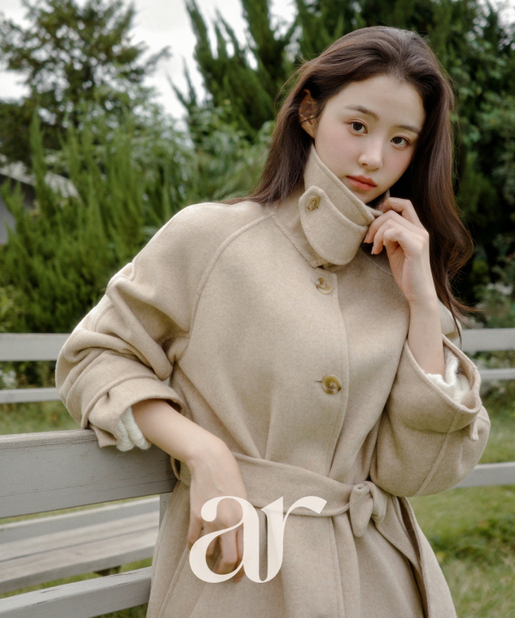 未使用級美品 現行 ルネ ロングチェスターコート Aライン ヘリンボーン シルク チェスターコート レディース ロング丈 シンデレラコート