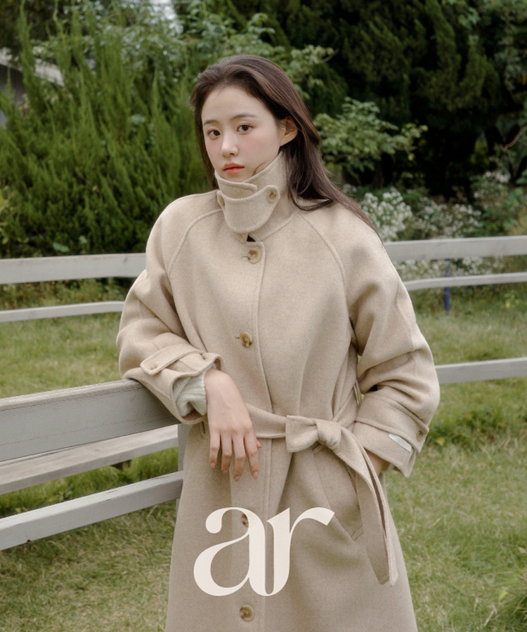 自社製作／ハイクオリティ） ヘリンボーン ベルト付き