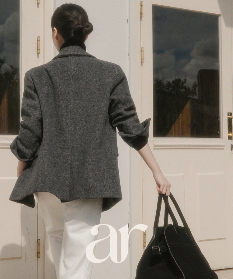 【極美品9月13日まで！！】DORMEUIL アルパカ ヘリンボーン ジャケット アルテリア ULTERIOR ウールシルク ヘリンボーン ダブルブレス