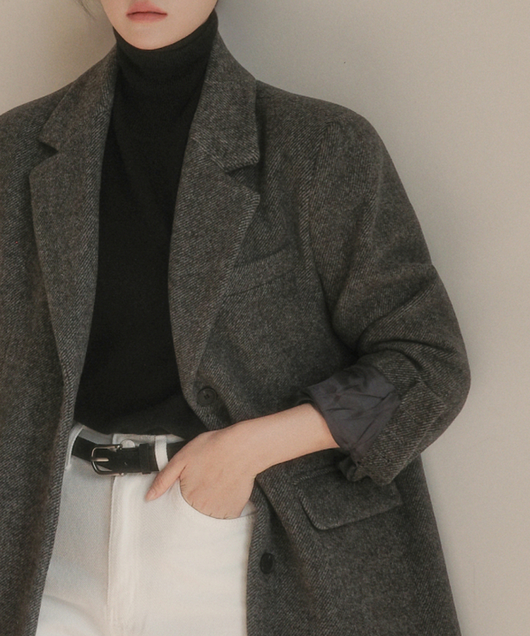 MADE / デザイン特許 / 高密度ウール49.7％混紡♥ / フィット