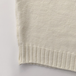 ラグランVネックワッペンニット(6color)