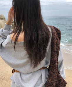 ヒョウ柄ショルダーバッグ BROWN