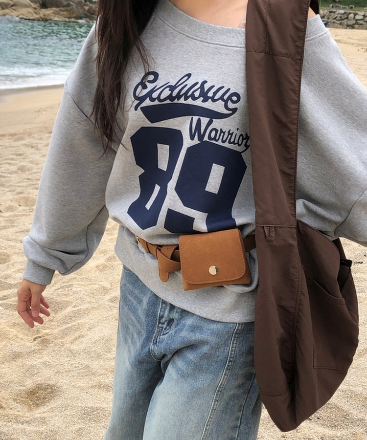 ヒョウ柄ショルダーバッグ BROWN