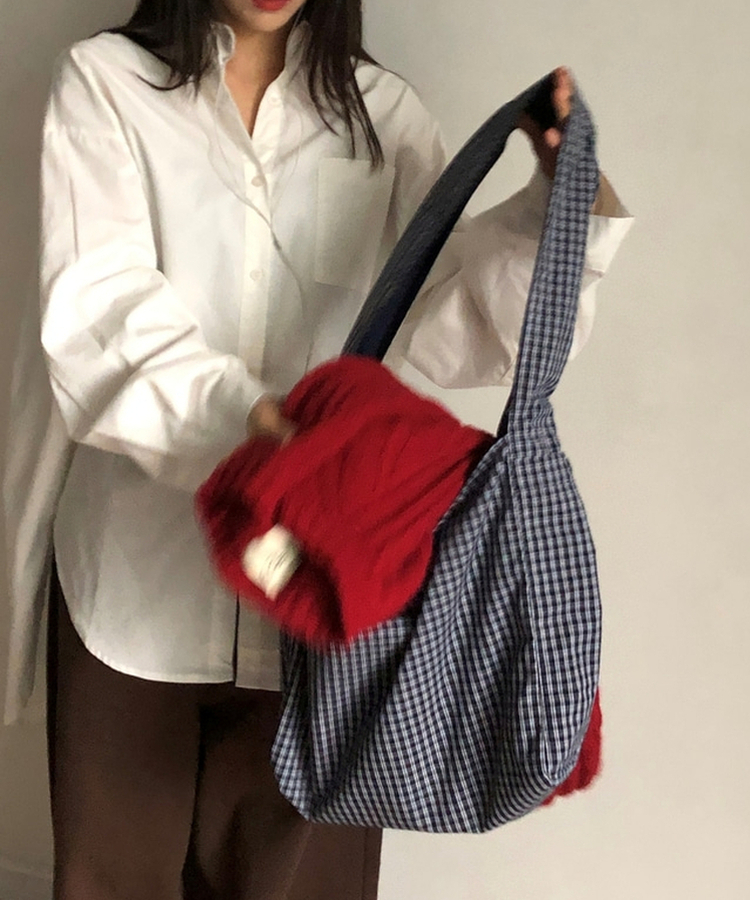 ヒョウ柄ショルダーバッグ BLACK