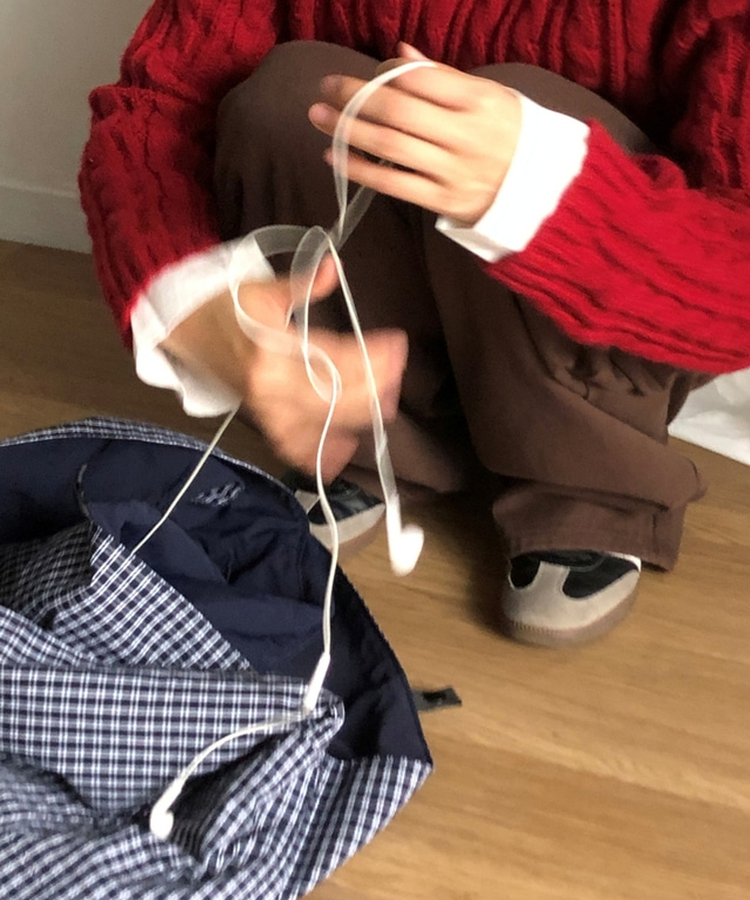 ヒョウ柄ショルダーバッグ BLACK