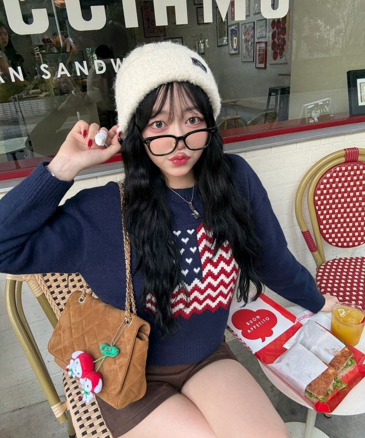 USAクロップニット