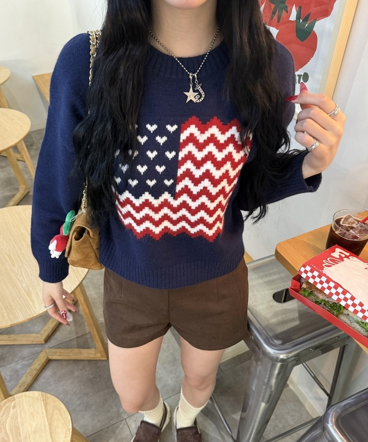 USAクロップニット