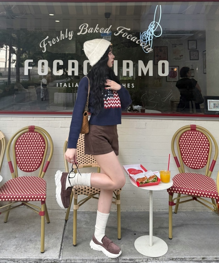 USAクロップニット