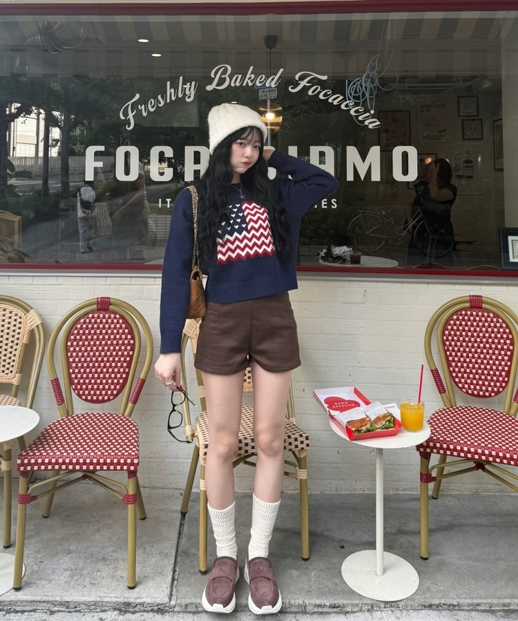 USAクロップニット