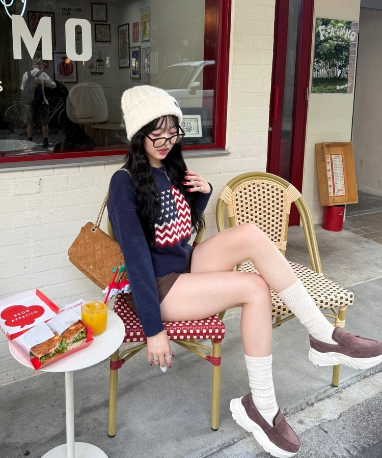 USAクロップニット