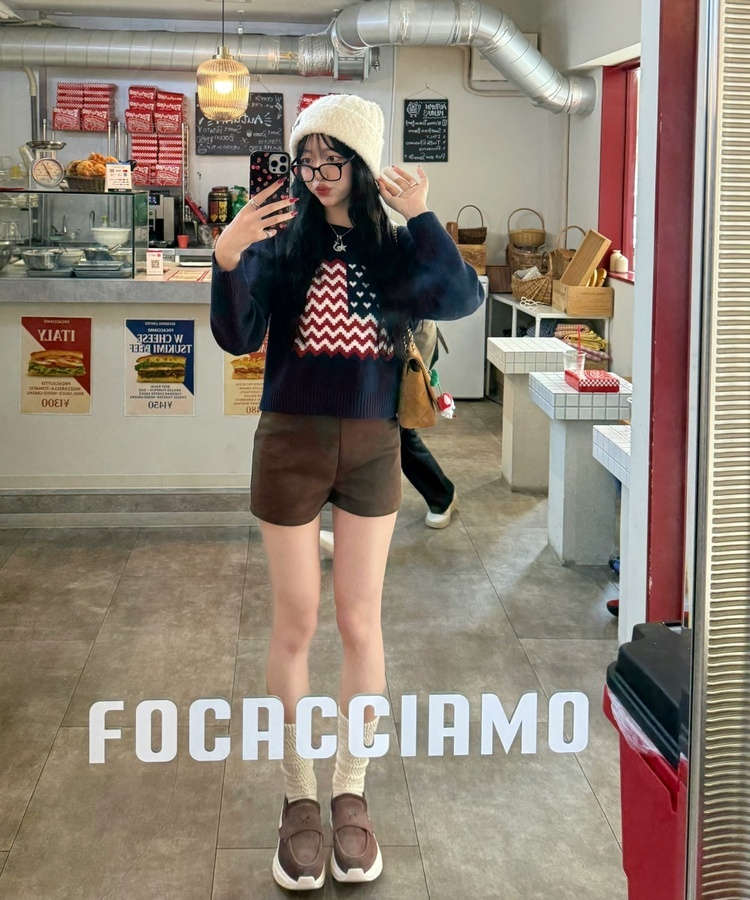 USAクロップニット