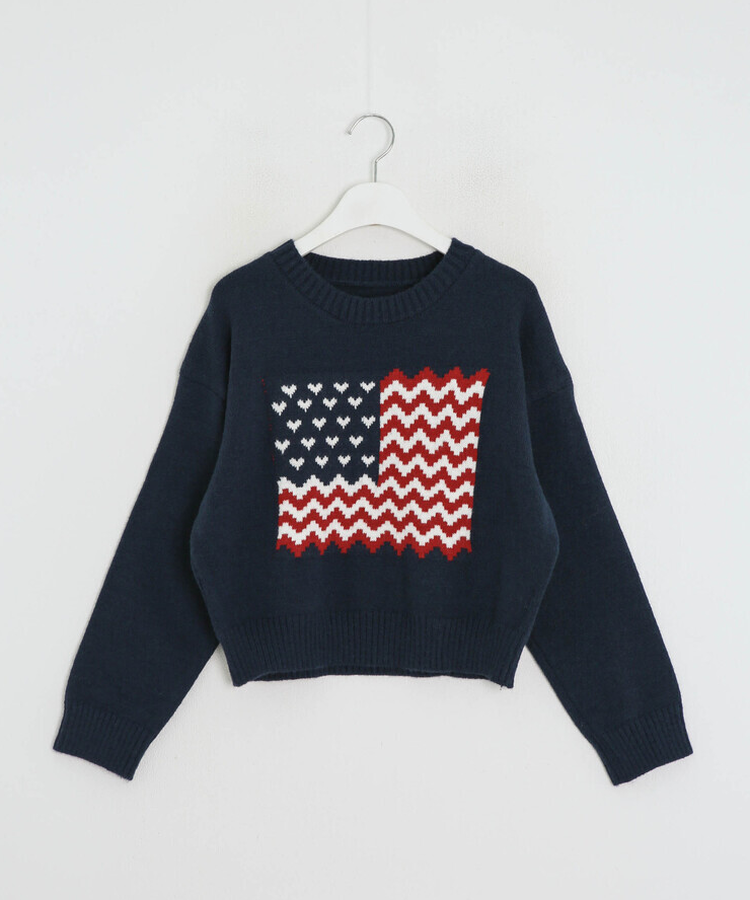 USAクロップニット