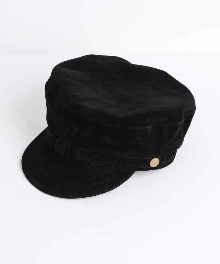 스웨이드 마도로스 모자