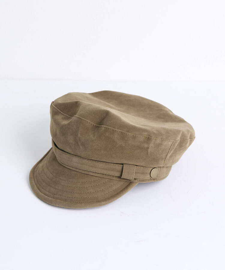 스웨이드 마도로스 모자