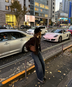 스웨이드 마도로스 모자 블랙