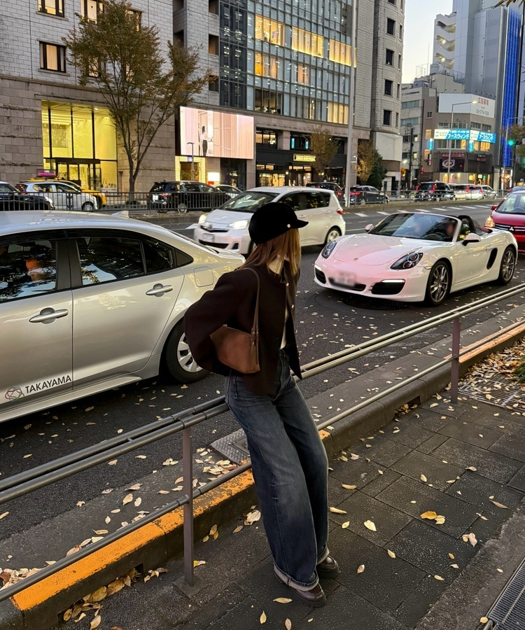 스웨이드 마도로스 모자 블랙