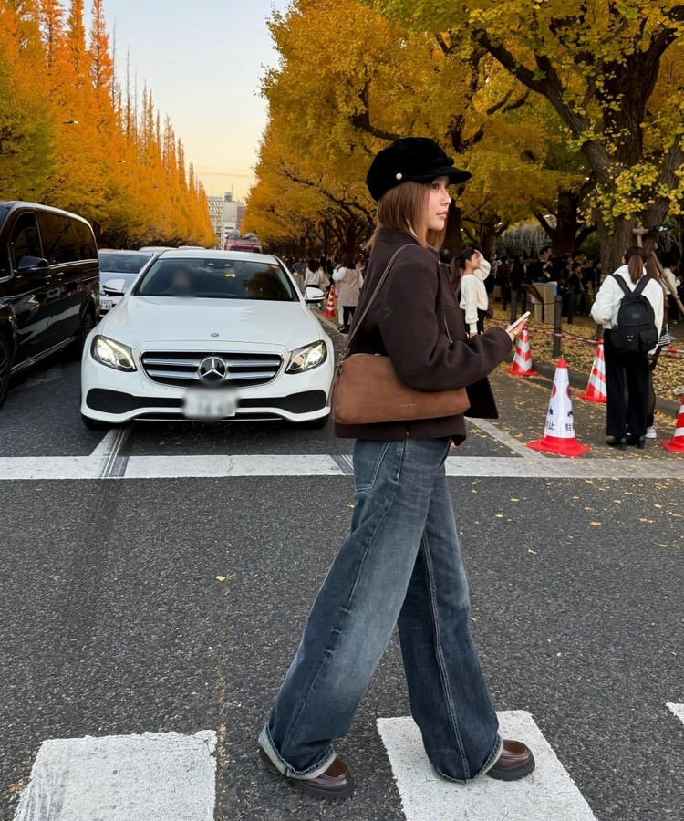 스웨이드 마도로스 모자 블랙