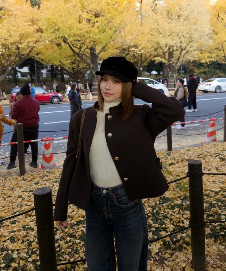 스웨이드 마도로스 모자 블랙