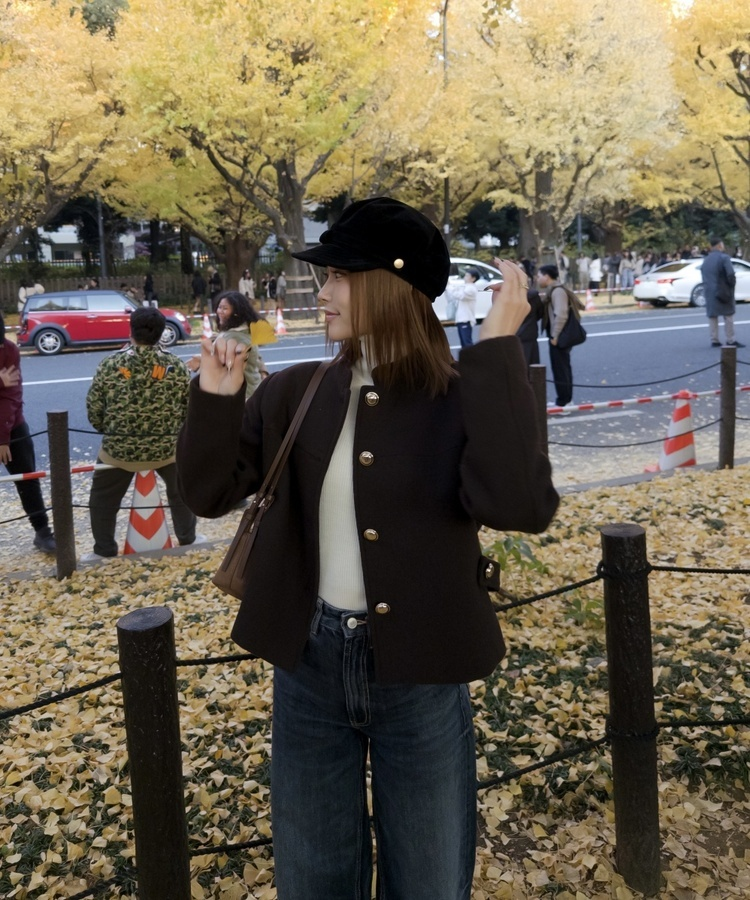 스웨이드 마도로스 모자 블랙