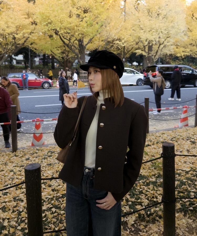 스웨이드 마도로스 모자 블랙