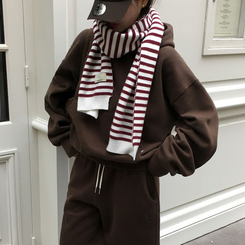 【起毛】ポコウォーマーフード(5color) BROWN