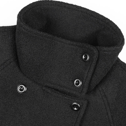 センターウエストウールショートコート