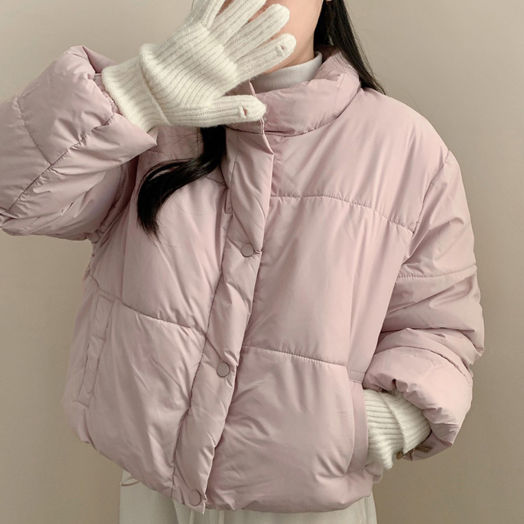 キャンディーハイネックショートダウン PINK