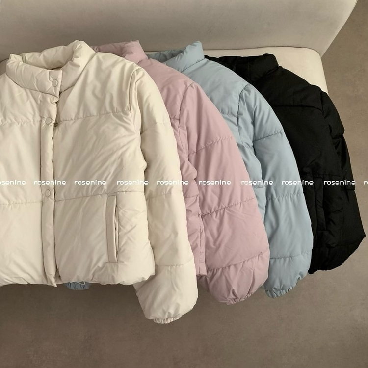 キャンディーハイネックショートダウン