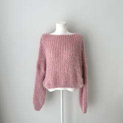 デイリーボートネックニット(5color)