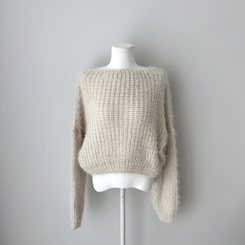 デイリーボートネックニット(5color)