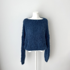 デイリーボートネックニット(5color)