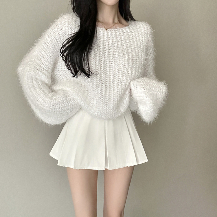 デイリーボートネックニット(5color) IVORY