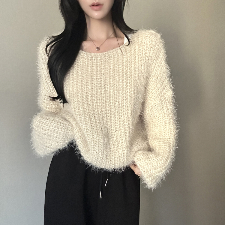 デイリーボートネックニット(5color) BEIGE