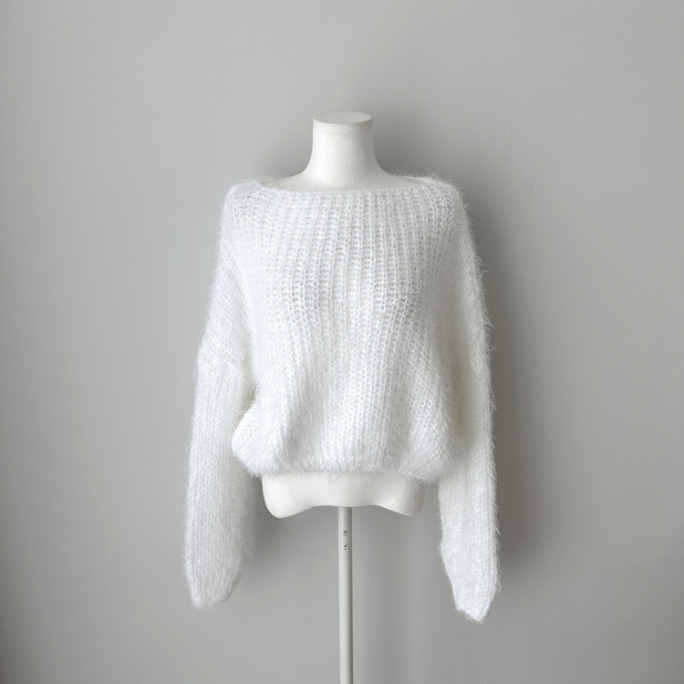 デイリーボートネックニット(5color)