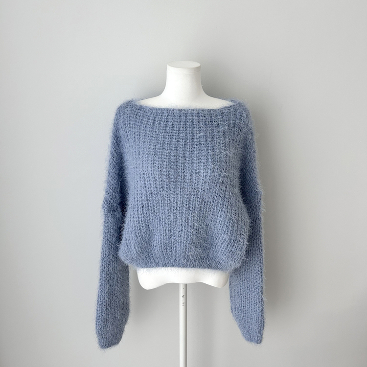 デイリーボートネックニット(5color)