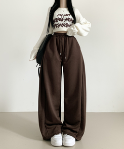 【丈別】ベーシックトレーニングパンツ(9color) CHESTNUT BROWN