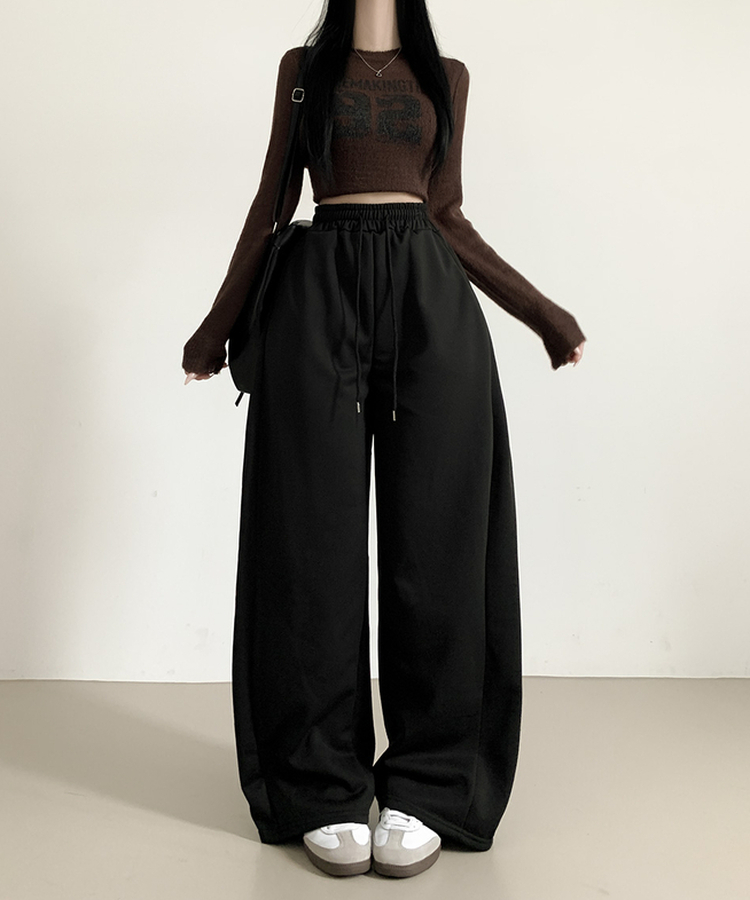 【丈別】ベーシックトレーニングパンツ(9color) BLACK