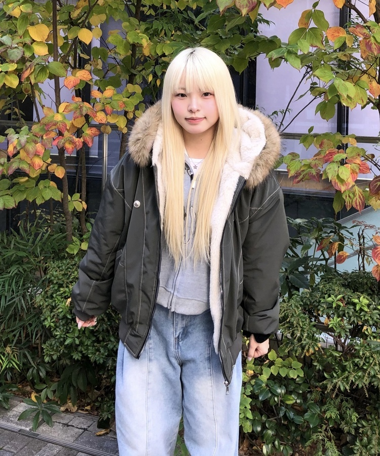 고퀄 털안감 오버핏 집업 야상 먹색