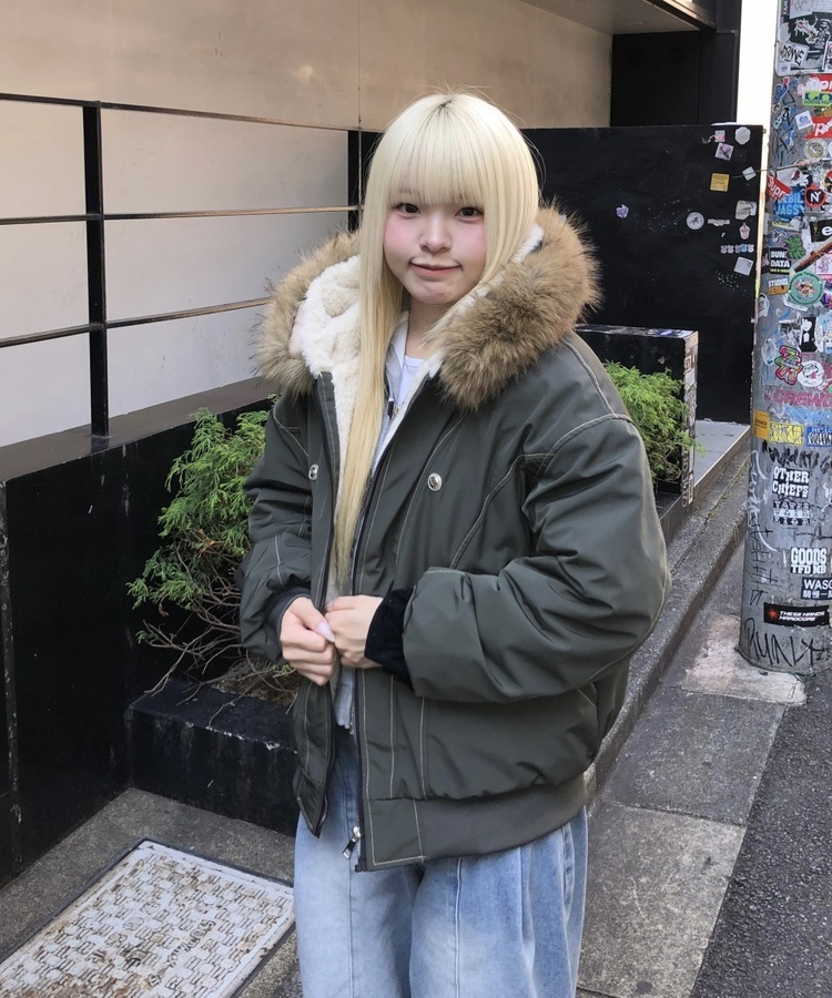 고퀄 털안감 오버핏 집업 야상 먹색